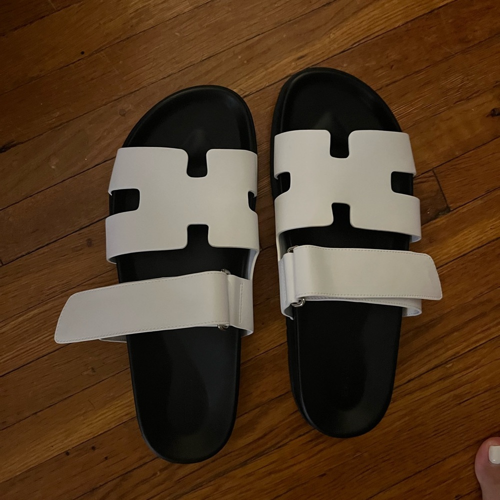 Chypre White Sandals